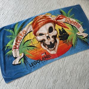 Legoland Pirate Shores Beach Towel California‎ Theme Park 29.5”x55”